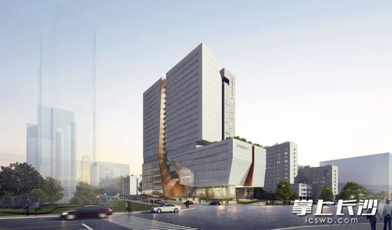 長(zhǎng)沙城建信息中心項(xiàng)目東南角透視圖長(zhǎng)沙城建信息中心項(xiàng)目東南角透視圖